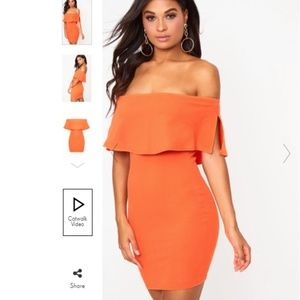 Frill Bodycon Dress